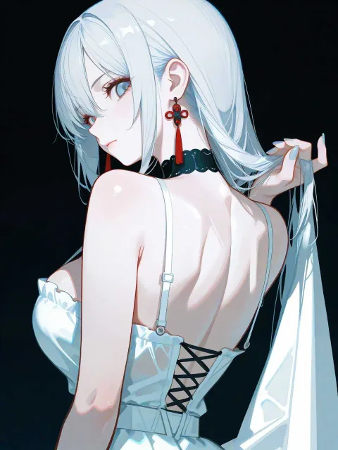 チャームポイント?肩甲骨かな♥