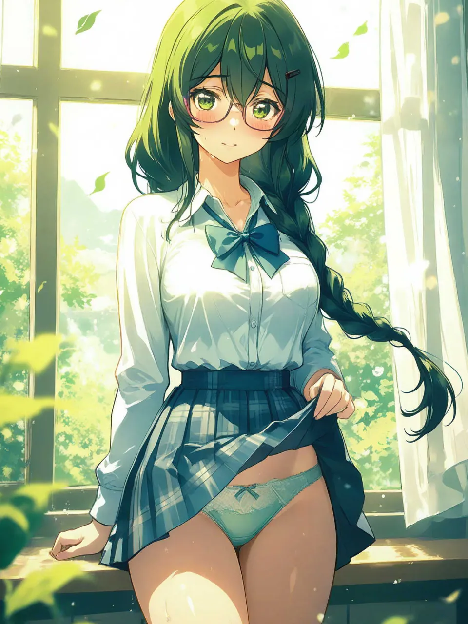「恥ずかしい、、、♡」