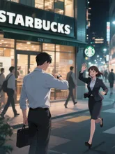 仕事帰りの待ち合わせ