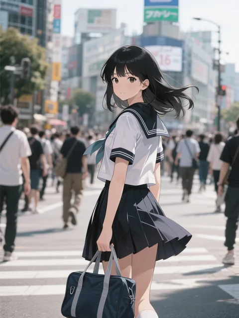 高精度アニメ - 画像生成チャレンジ / saku.