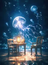 深海の光