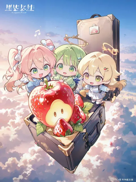 イチゴかな?りんごかな?