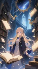 図書館の魔法使い·チャレンジ の投稿作品