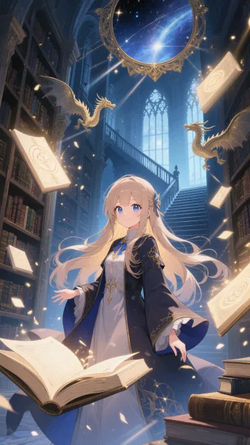 ultra high resolution - 図書館の魔法使い