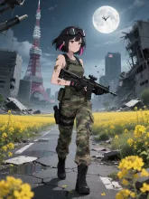 何かが歩いた跡はあるけどね