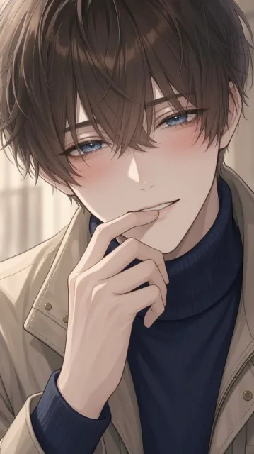 ねぇ…キス…していい?君の唇すぐにでも吸い付きたい…