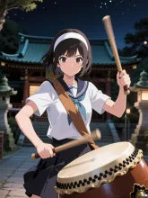 JK和太鼓打ち🥁