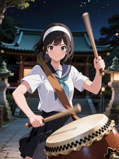 JK和太鼓打ち🥁