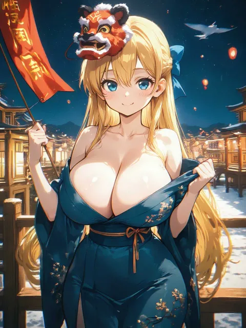 こんだけ色々な画風使ったのにどれも日本の獅子舞理解してないのかよ⁉️