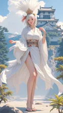 姫路城の擬人化