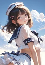 夏服 — ひぐひでさんのAIイラスト