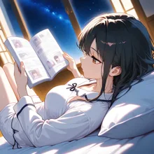 就寝前の読書