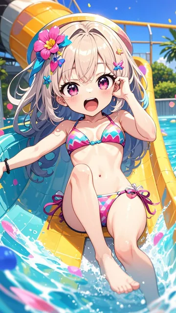キャー止めてー