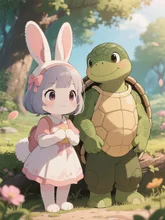 新説・兎と亀？