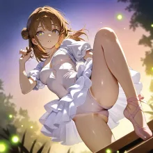 舞う光、踊る影