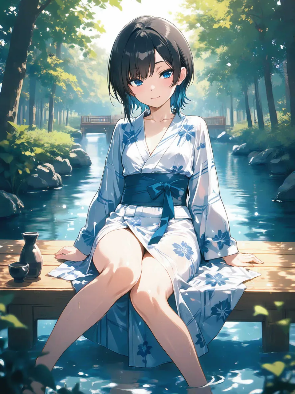 光と影のアニメ