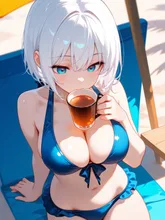 シエスタ — りんさんのAIイラスト