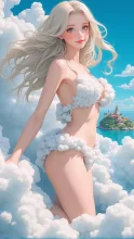 雲の擬人化