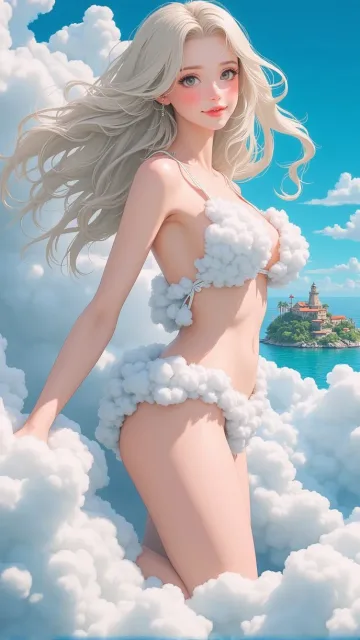 雲の擬人化