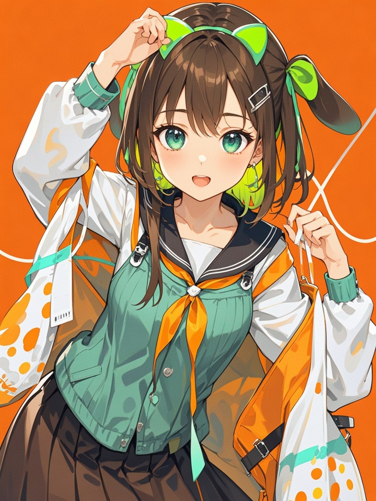 桃咲リンをイメージしてみた!! — スキはむこちゃんスキさんのAIイラスト