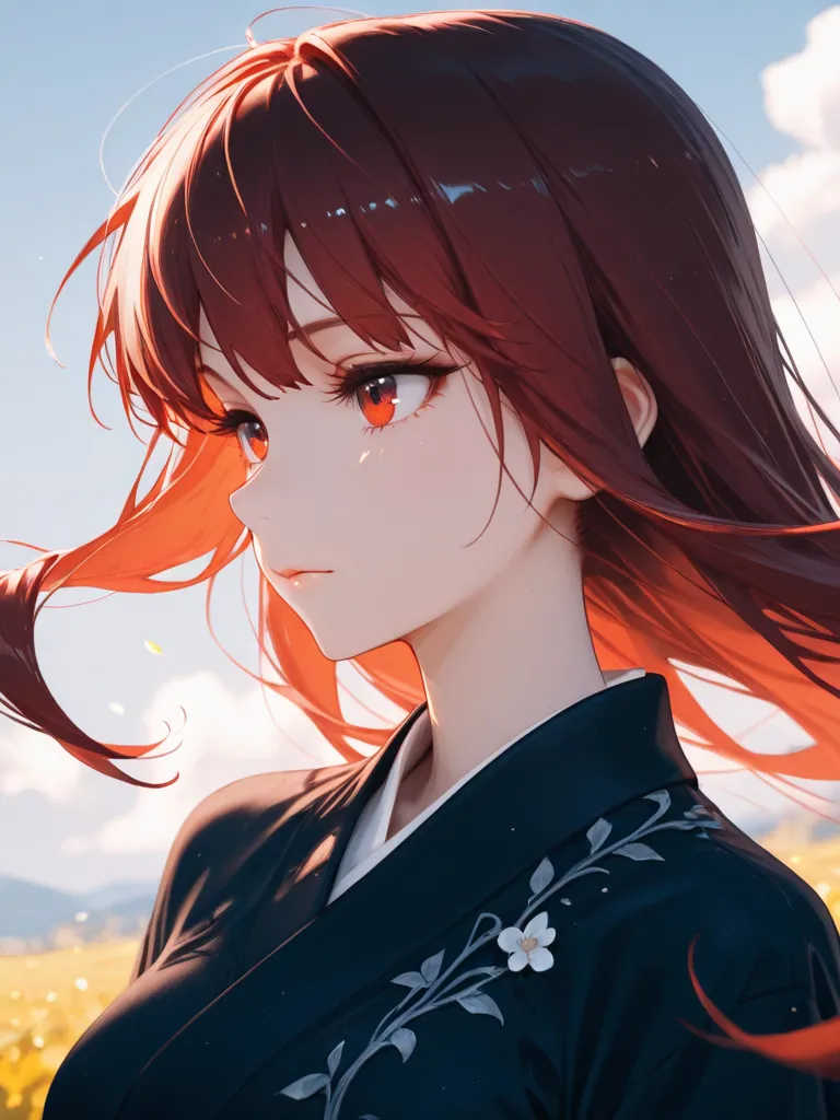 茜色の風