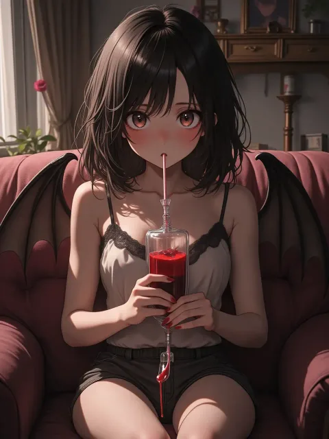 「噛まないわよ、だって痛そうだし」 「嫌われたくないし…」