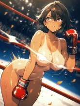 「フィニッシュブローはコレよ❣️何もさせない！」