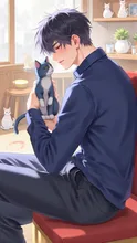 猫と…