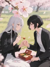 お花見デート