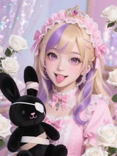 姫ギャル🎀 — ロリータファッションのAIイラスト｜SUPPART