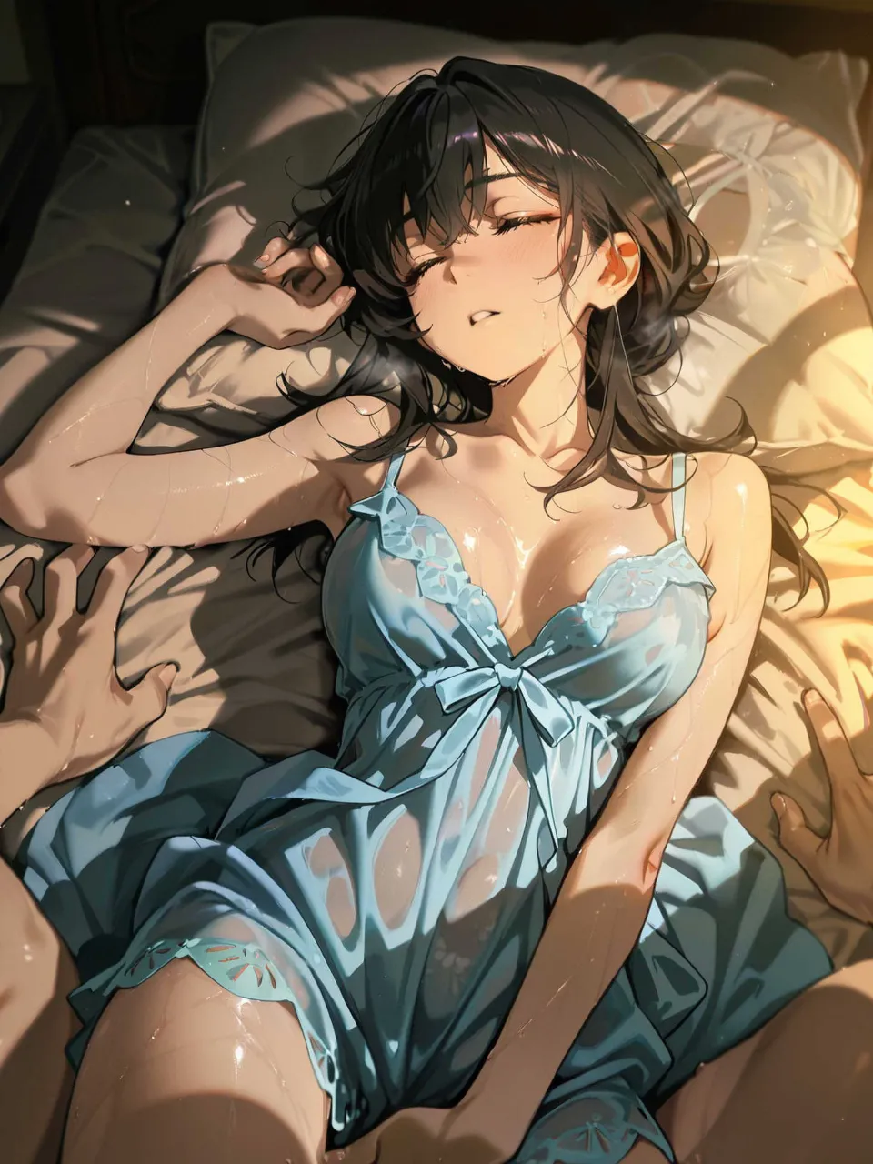 「熱帯夜、、、あっ、、いやっ♡、、」