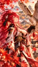 鷹匠·腕に据えた一羽 の投稿作品
