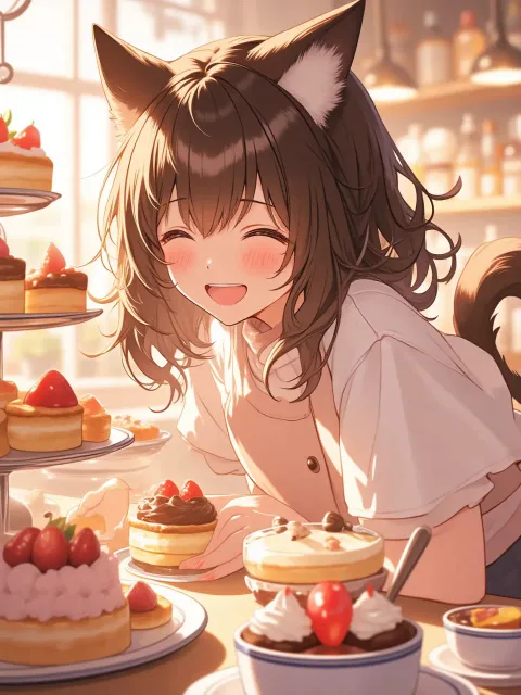 ネコ耳メイドの休日