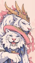 三獣士（貴方が3人目）！ — もちはんさんのAIイラスト