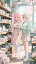 ふたりで選ぶ、春のはじまり…雑貨店
