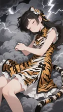雷ちゃま、居眠り