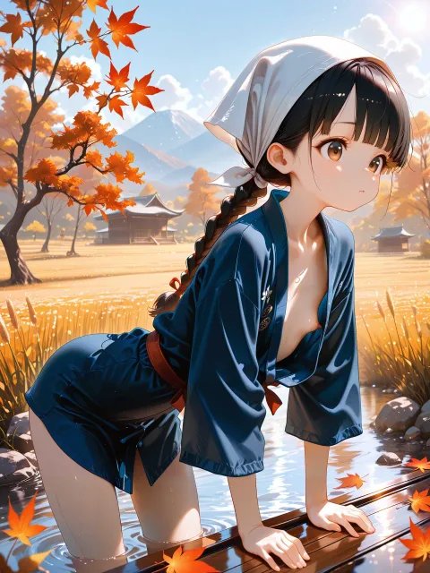 極細密…ほぉらやぁーっぱり乳出したよ