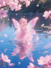 水面に浮かぶ春·チャレンジ の投稿作品