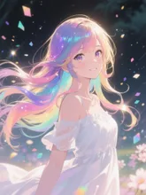 カラフルヘアガール·チャレンジ の投稿作品