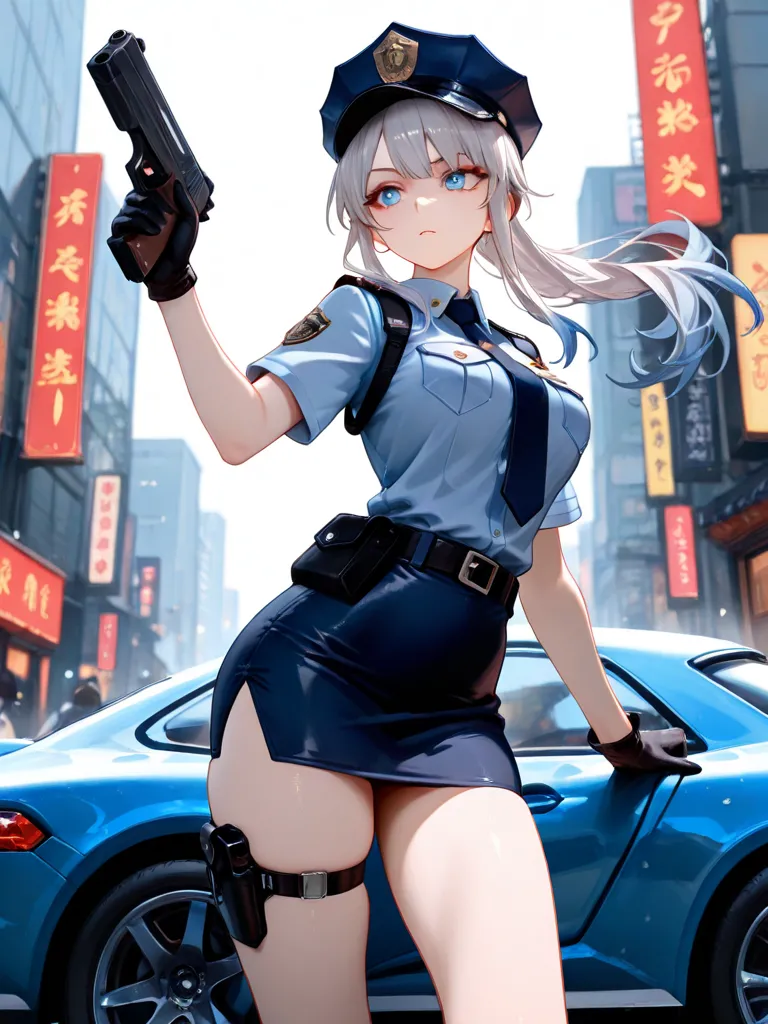 逃げたら撃ちますよ — ヤスさんのAIイラスト