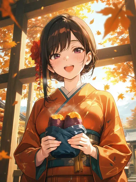 ホクホクだよ〜♡