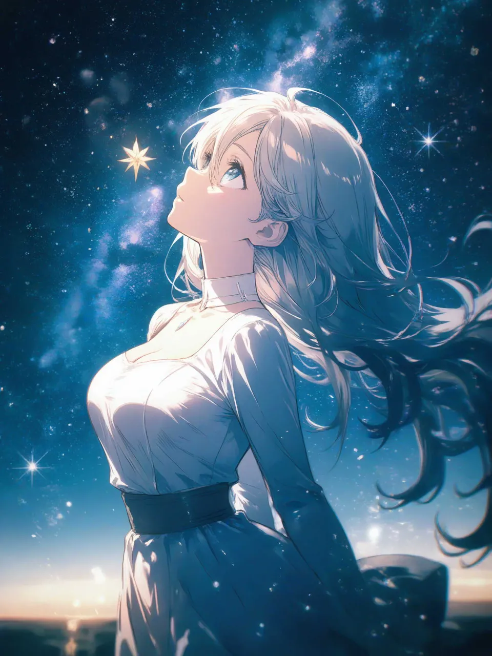 宇宙（そら）の彼方へ — 自己満工房さんのAIイラスト