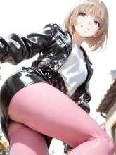 ピンクタイツ💕