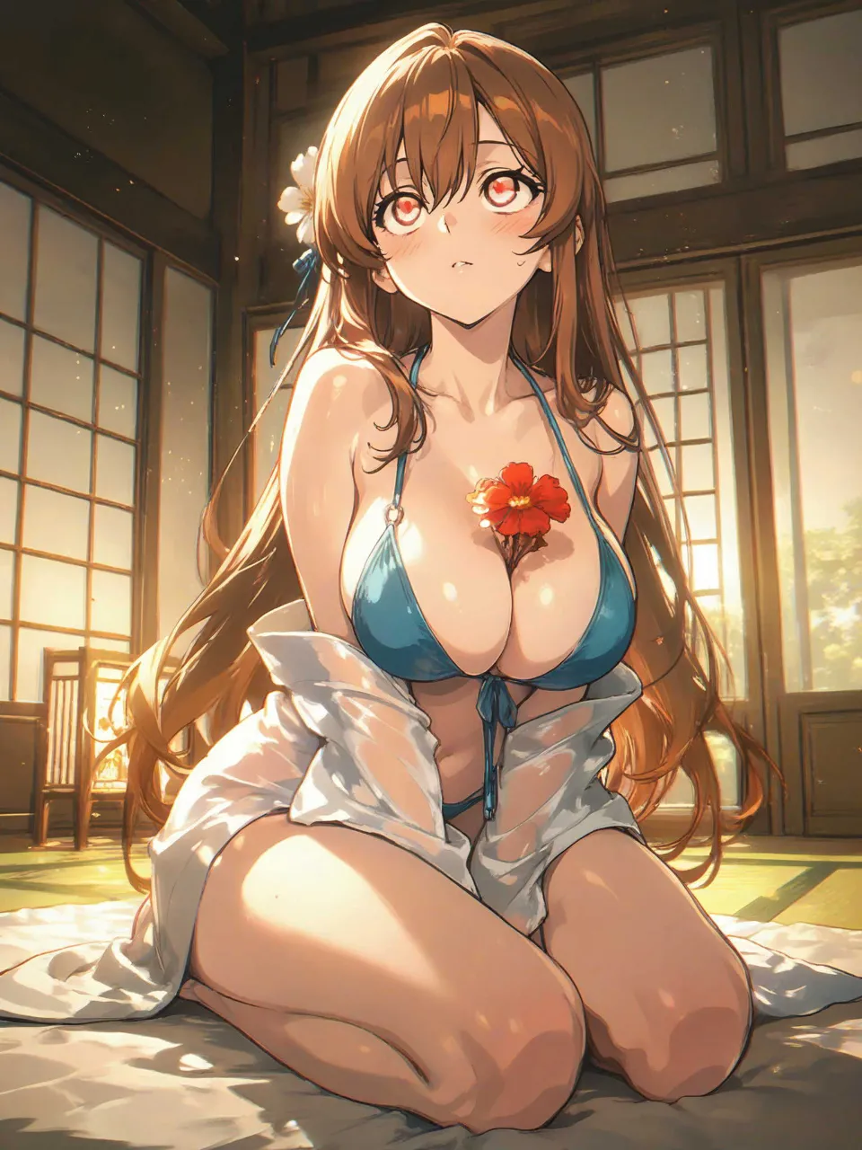 「先生？本当にコレが正しい生け花ですか？」