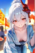 浴衣でほおずき市·夏のほおずき市 の投稿作品