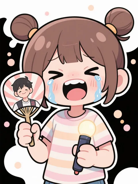推しに会えたよ〜(´°̥̥ω°̥̥`)