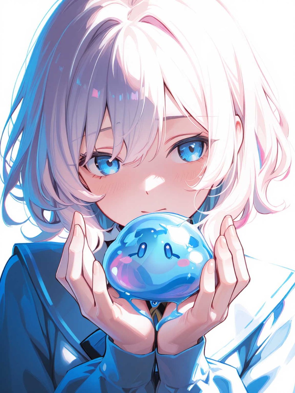 わたしのスライム。 — レッドムーンさんのAIイラスト