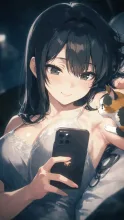 繋がる三人