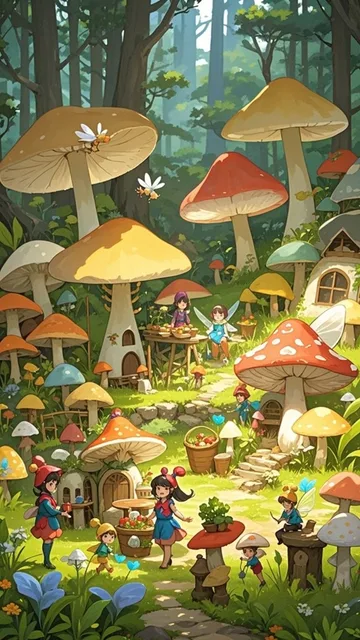 A detailed mushroom house… - 🌟イベント 第50弾