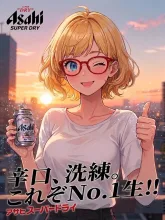 夏はぶっちぎりのスーパードライで決まりだねっ♪😆✨